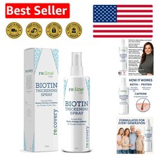 Biotin Hair Thickening Spray - Instant Volume  Growth Tonic for All Hair Types