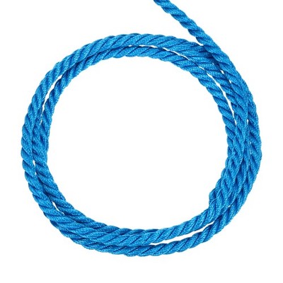 Twisted Cord Trim, 22 Yard 3.5mm 3-Ply Twine Braided Rope Thread, Sky Blue