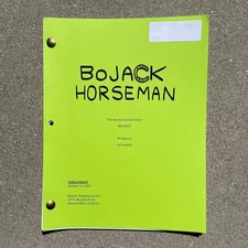 Bojack Horseman Amelia Earhart Story Episode Original 2017 Table Draft Script
