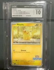 CGC 10 Pikachu - 214 (Illustration Contest 2024) 214 Sv: Scarlet & Violet Promo