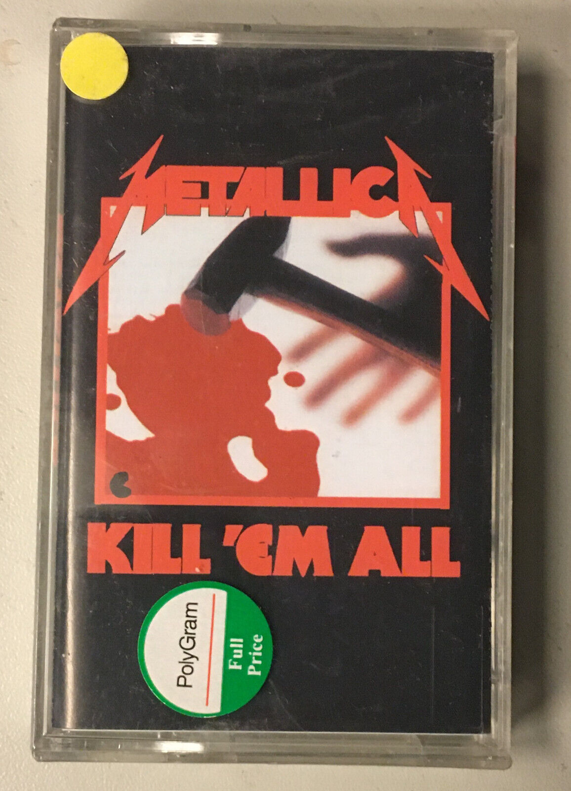 Kill 'Em All by Metallica (Cassette, May-1989, Vertigo (Germany)) for