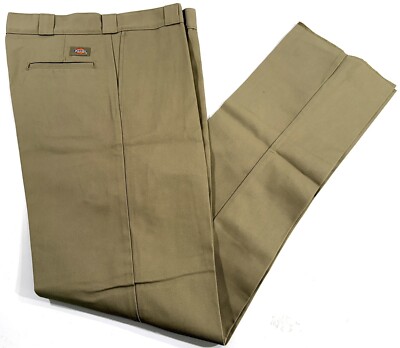 NEW MENS 56x36 DICKIES ORIGINAL 874 WORK PANTS KHAKI SIZE 56