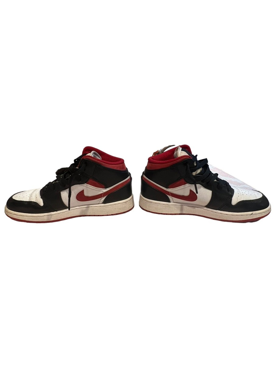 Nike Air Jordan 1 Mid Gym Red Black White 2021 DJ4695-122 GS  display picture 2