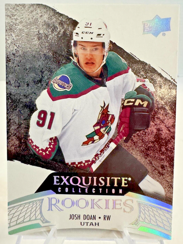 Carte Upper Deck Artifacts 2024-25 - Josh Doan Gold Materials /499 (Arizona Coyotes)