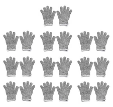 10Pair XS 8-12yr Kid Cut Resistant Gloves High Performance Level 5 Protection Fo
