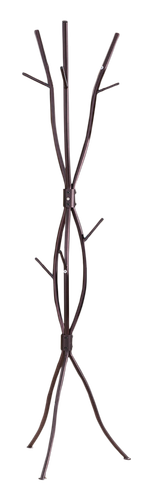 Kings Brand Furniture - 6-Hook Metal Tree Branches Coat & Hat Rack Stand, Bronze - Picture 4 of 4