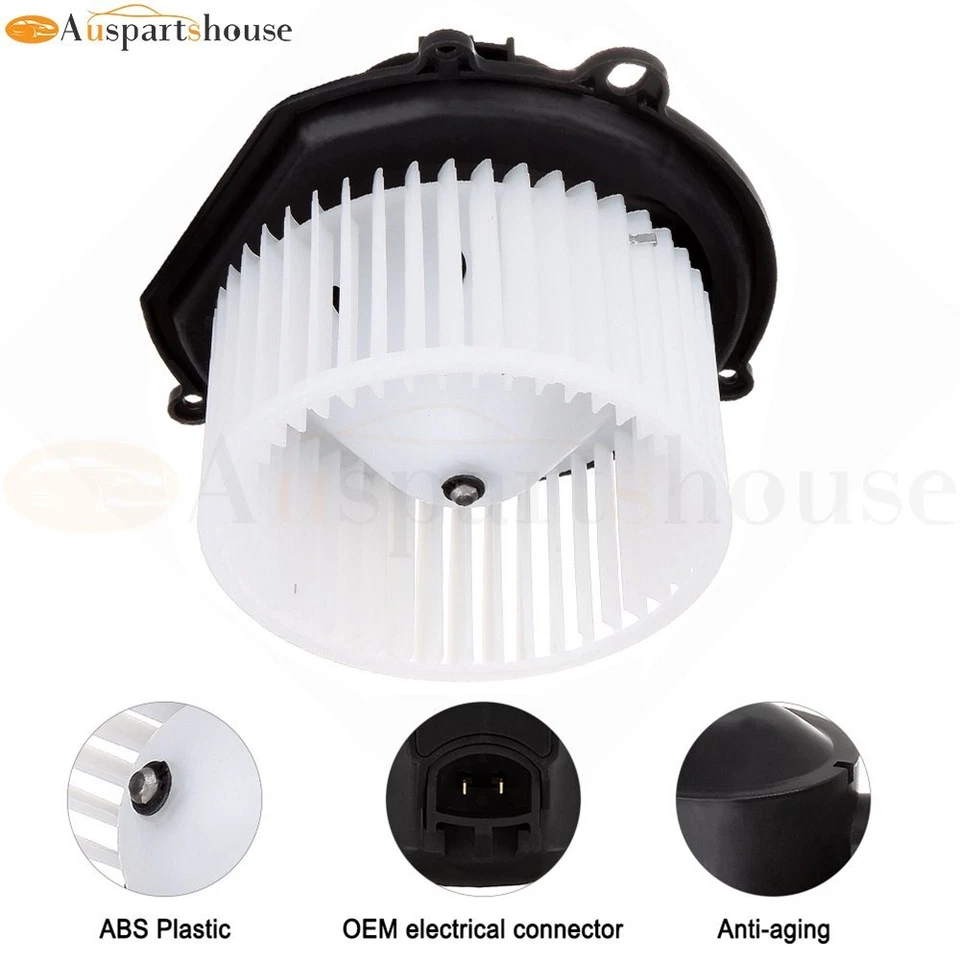 Motor soprador aquecedor HVAC com gaiola de ventilador para 96-07 Ford Taurus Mercury Sable 3.0l - Imagem 2 de 4