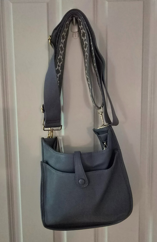 NWT ahdorned crossbody bag light blue Womens Extra Strap