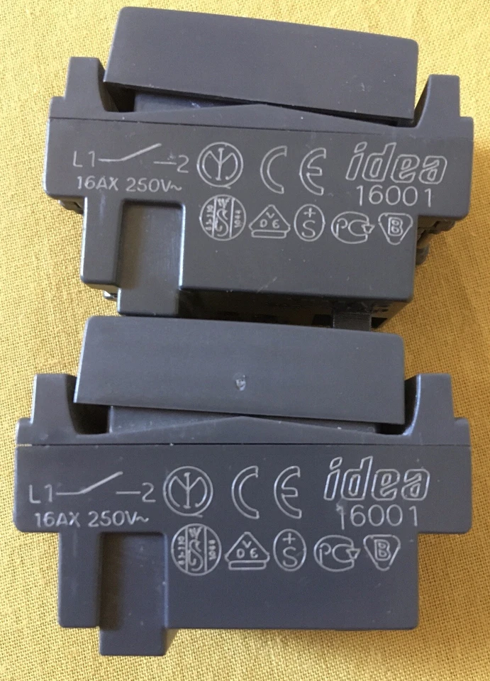 INTERRUTTORE VIMAR IDEA 16001 - Immagine 2 di 3