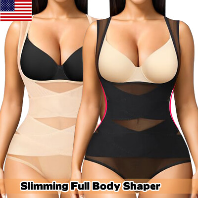 US Fajas Colombianas Shapewear Reductoras Levanta Cola Post Surgery Body Shaper
