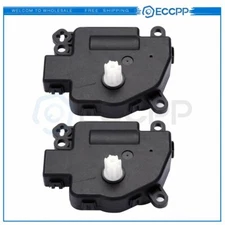 Pair HVAC AC Heater Blend Door Actuator For 2016 Chrysler Dodge Challenger