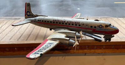 Large Vintage American Airlines Electra N305AA Airplane Line Mar