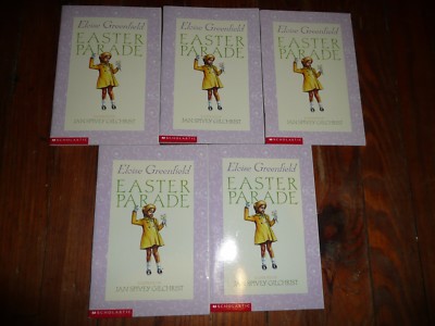 NEW Lot 5 copies EASTER PARADE Eloise Greenfield GUIDED READING Lit Circle 