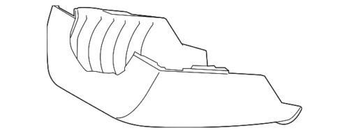 Cubierta inferior de columna para Ford (P/N FT4Z-3530-CA)