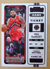 2022-23 Contenders Fred Van Vleet Purple Game Ticket 16/25 #15 Toronto Raptors
