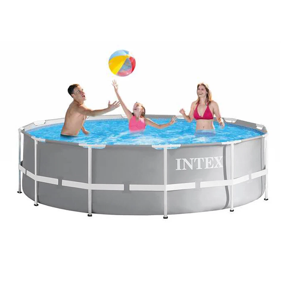 INTEX Komplettset Prism Frame Pool Ø 366x99cm + Filterpumpe Swimmingpool - Bild 2 von 4
