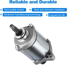 For HONDA TRX420TM TRX420TE 2007-16 Starter Motor OEM 31200-HP5-601 31200HR0F01