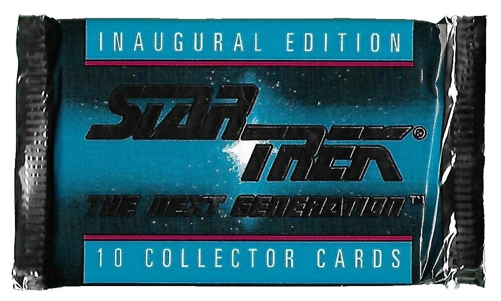 Запечатанные неспортивные наборы коллекционных карточек Star Trek Sci-Fi Impel