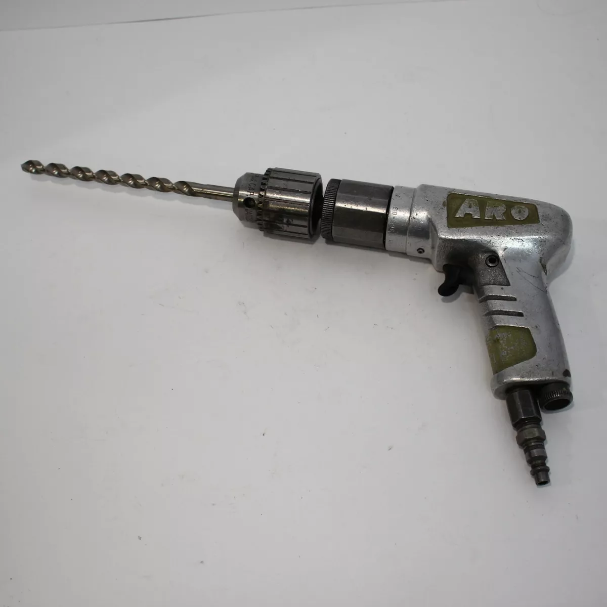 ARO PNEUMATIC DRILL MODEL 7365 DS 600 RPM W JACOBS CHUCK 3 8 24