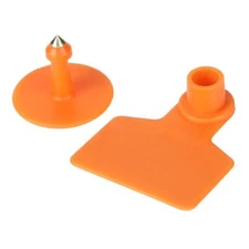 100pcs Ear Tags Bright Color Livestock Number Ear Tag Label Blank Ear Tag Mar...