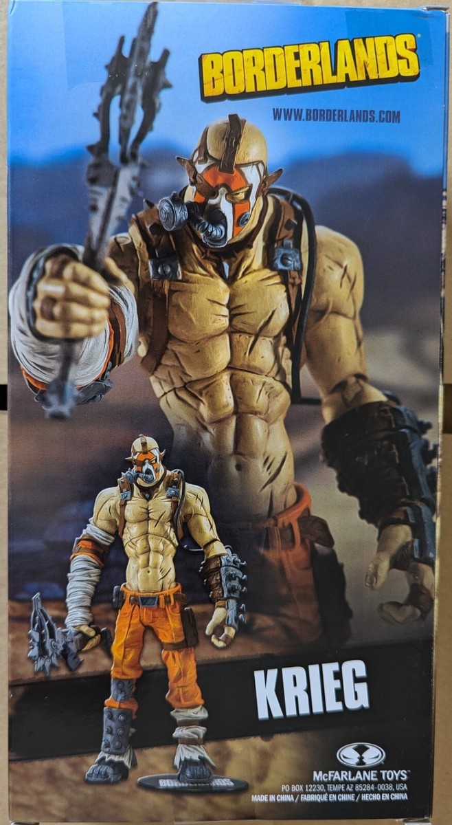 マクファーレントイズ BORDERLANDS KRIEG クリーグ フィギュア Amazon.com: McFarlane Toys Borderlands Krieg Collectible