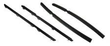 New 4-PC Rear Window Sweep Beltline Molding Kit For 1984-96 4-Door XJ Cherokee
