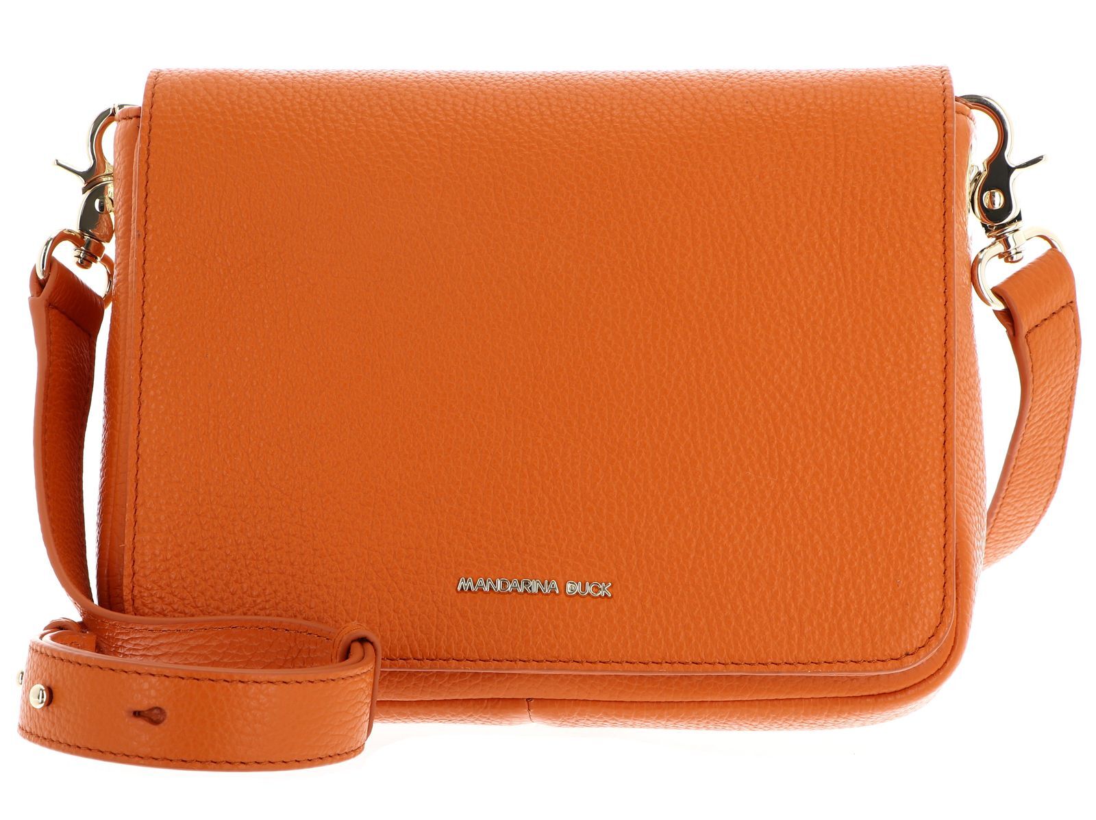 MANDARINA DUCK Mellow Leather Hunting Bag Marmalade