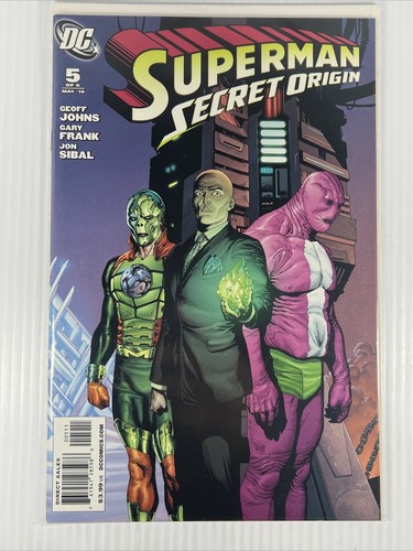 Superman Secret Origin #1-6 Complete Set Vol. 1 DC Comics 2009 Gary Frank NM/M - Picture 8 of 9