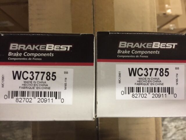 WC37785 Pair of BrakeBest Wheel Cylinders (Lot of 2) (NEW)