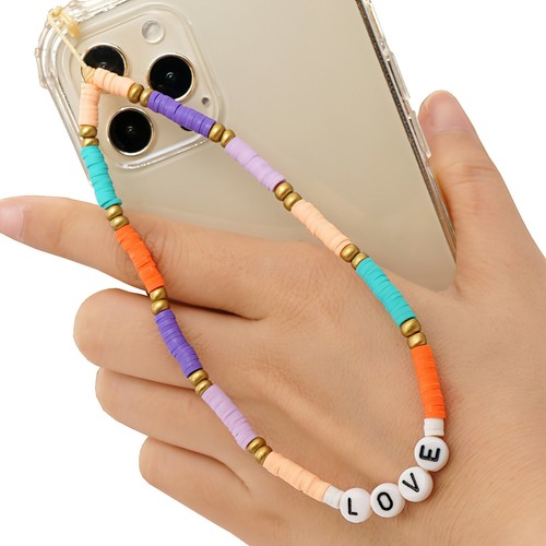 Beads Charms Hand Wrist Lanyard Colorful Fashion Strap String Phone AUS Stock - Picture 16 of 66