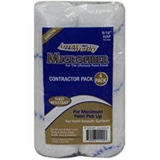 Arroworthy Microfiber 9 in. W x 9/16 in. Paint Roller Cover 4 pk