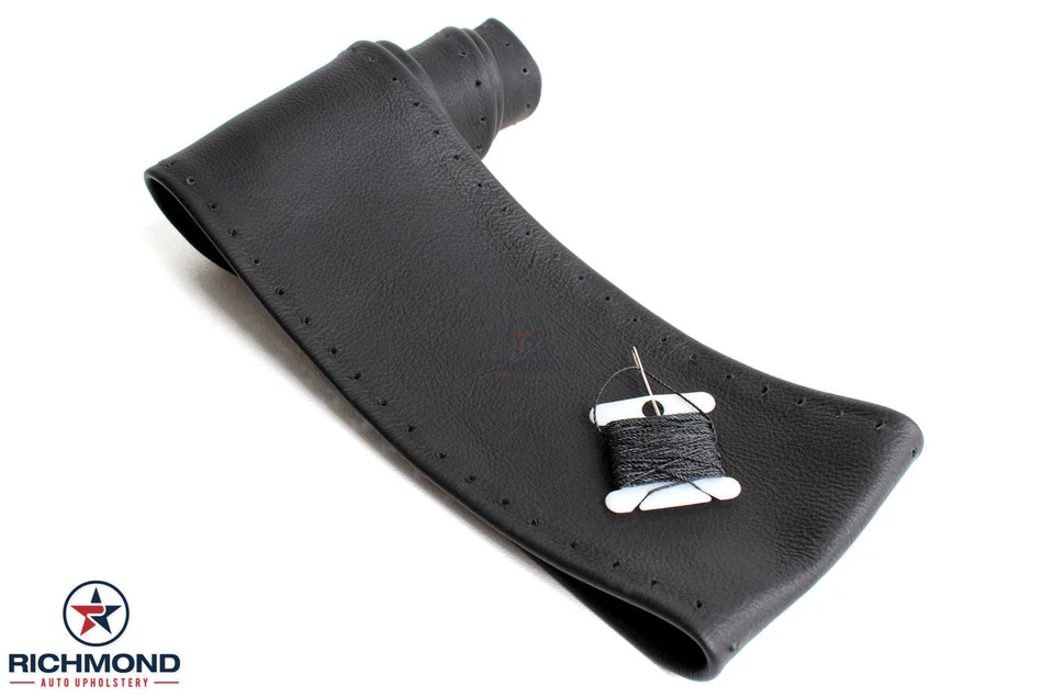 Ford Expedition Limited XLT 2015 2016 2017 - Cubierta de cuero del volante, negro Foto 3 de 4