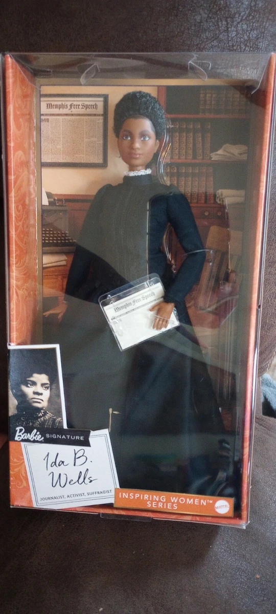 Barbie Inspiring Women Ida B. Wells - Journaliste - Mattel HCB81 - NRFB 2021