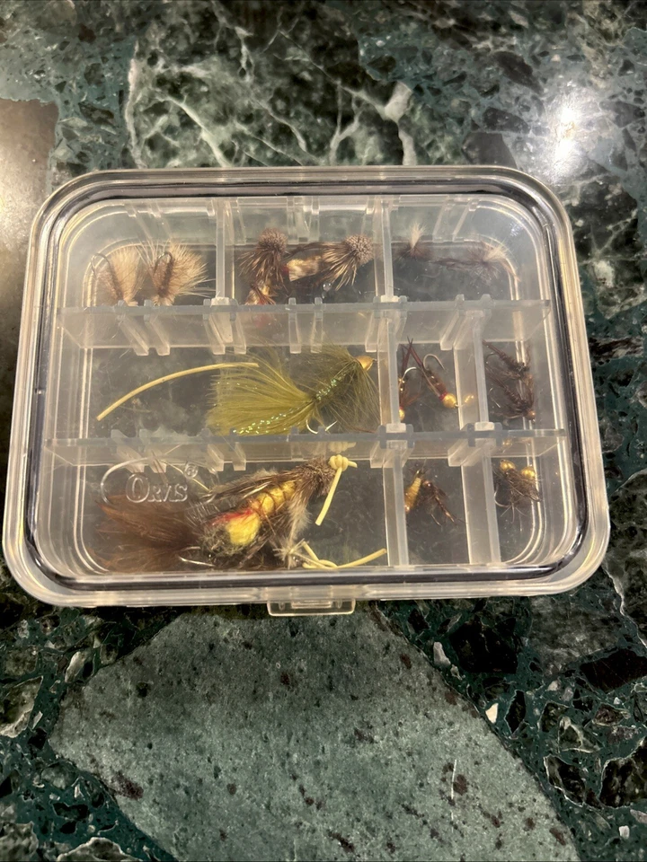 Moscas secas y ninfas ORVIS de colección como nuevas nunca pescadas Foto 2 de 4