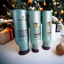 Pureology Strength Cure Shampoo & Conditioner Retail Size - Essentials Trio Set
