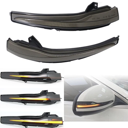 2x LED Spiegelblinker Aussenspiegel für Mercedes W205 S205 C205 W213 W222 W447 - Bild 4 von 7