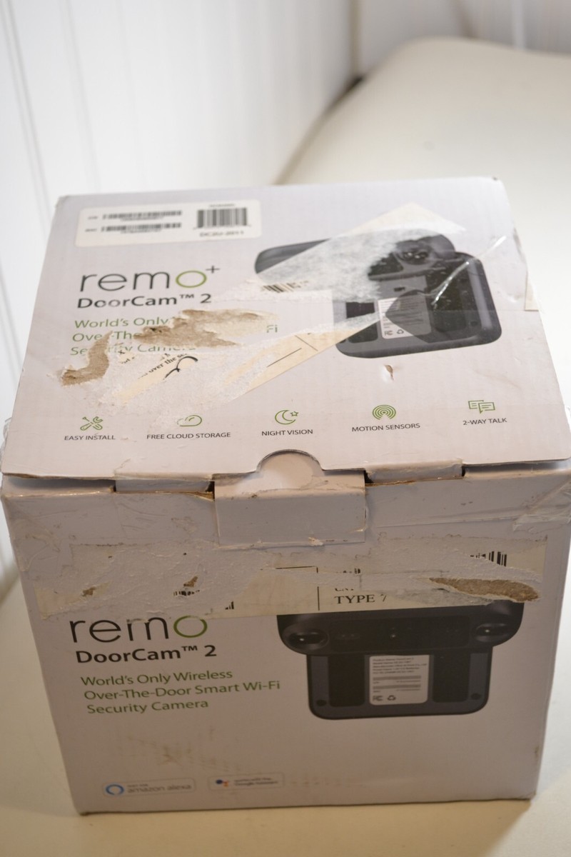 Motion Sensor Remo Over The Door Camera Remobell W Equipped Smart