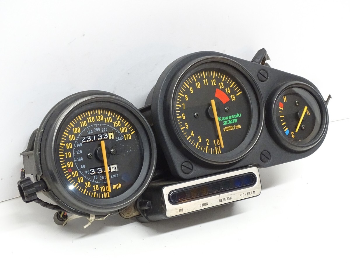 1993 Kawasaki Ninja ZX7R ZX750M Gauge Cluster Speedometer