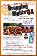 2000 Voodoo Music Festival Vintage Print Ad/Poster DC Comics Clearasil Pop Art