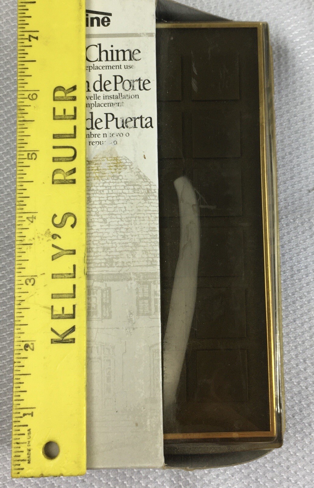 TRINE Door Chime Doorbell NIB 2 Note Front Greeting 1 Note Rear Door