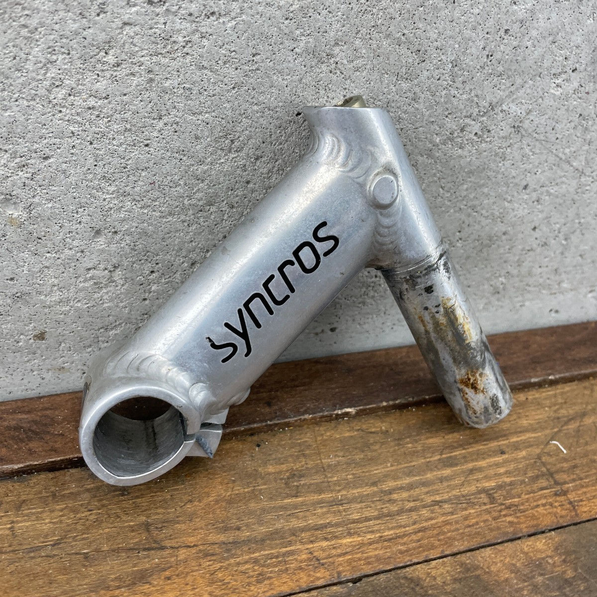 Vintage Syncros Road Stem 100mm 1 in Threaded Quill 25.4 Hammer N