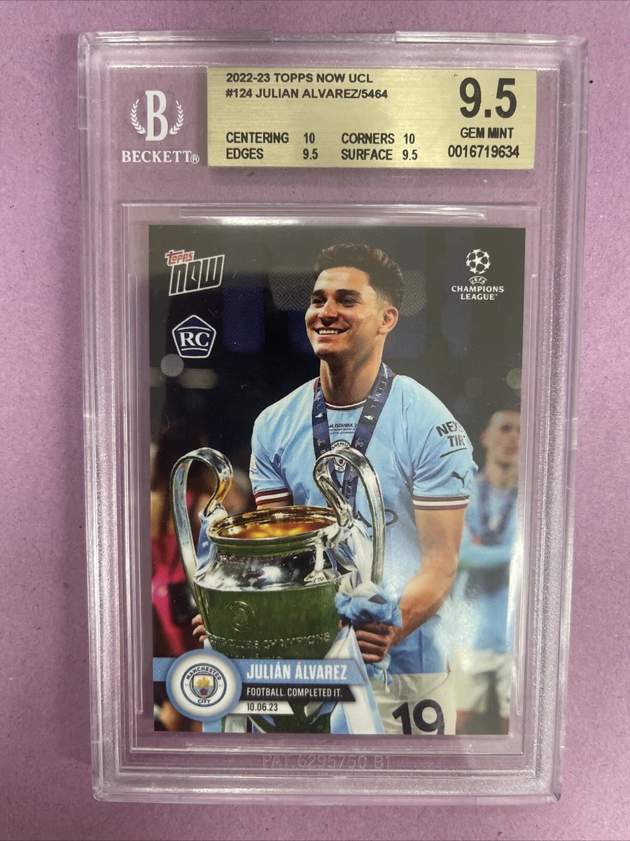 2022-23 Topps Now UCL Julian Alvarez #124 for sale | eBay