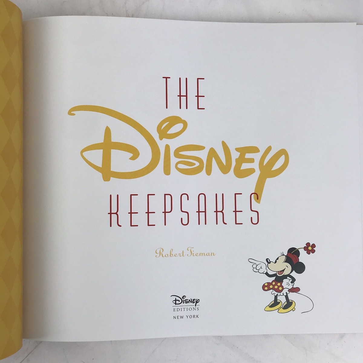 The Disney Keepsakes by Robert Tieman 2005 Hardcover The Disney Keepsakes by Robert Tieman 2005 Hardcover