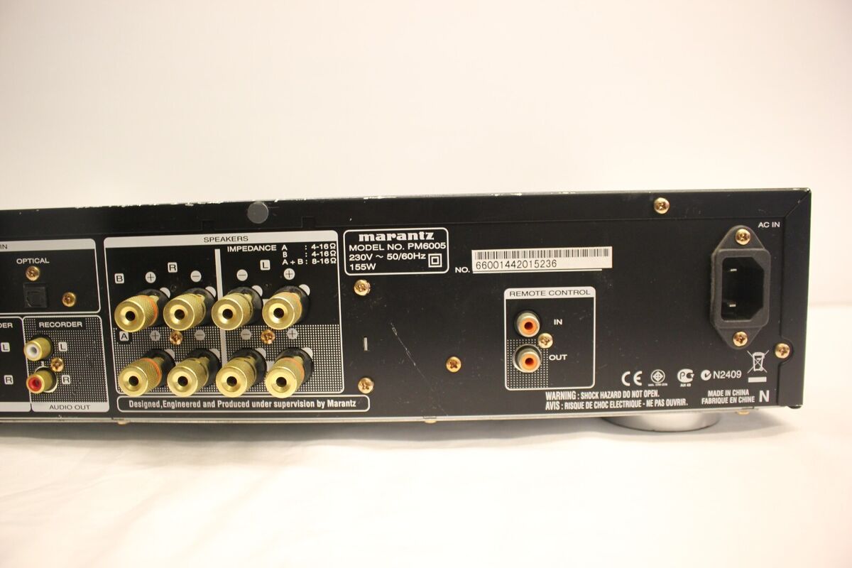 MARANTZ PM-6005 HIFI INTEGRATED AMPLIFIER READ DESCRIPTION MARANTZ PM-6005 HIFI INTEGRATED AMPLIFIER READ DESCRIPTION