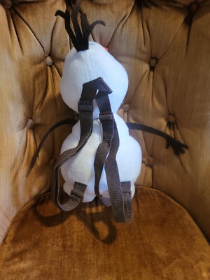 Disney Frozen Snowman Backpack - BNWT Price Firm Backpack - Disney - Frozen Snow Elsa ,Anna & Olaf School Bag  main image 4