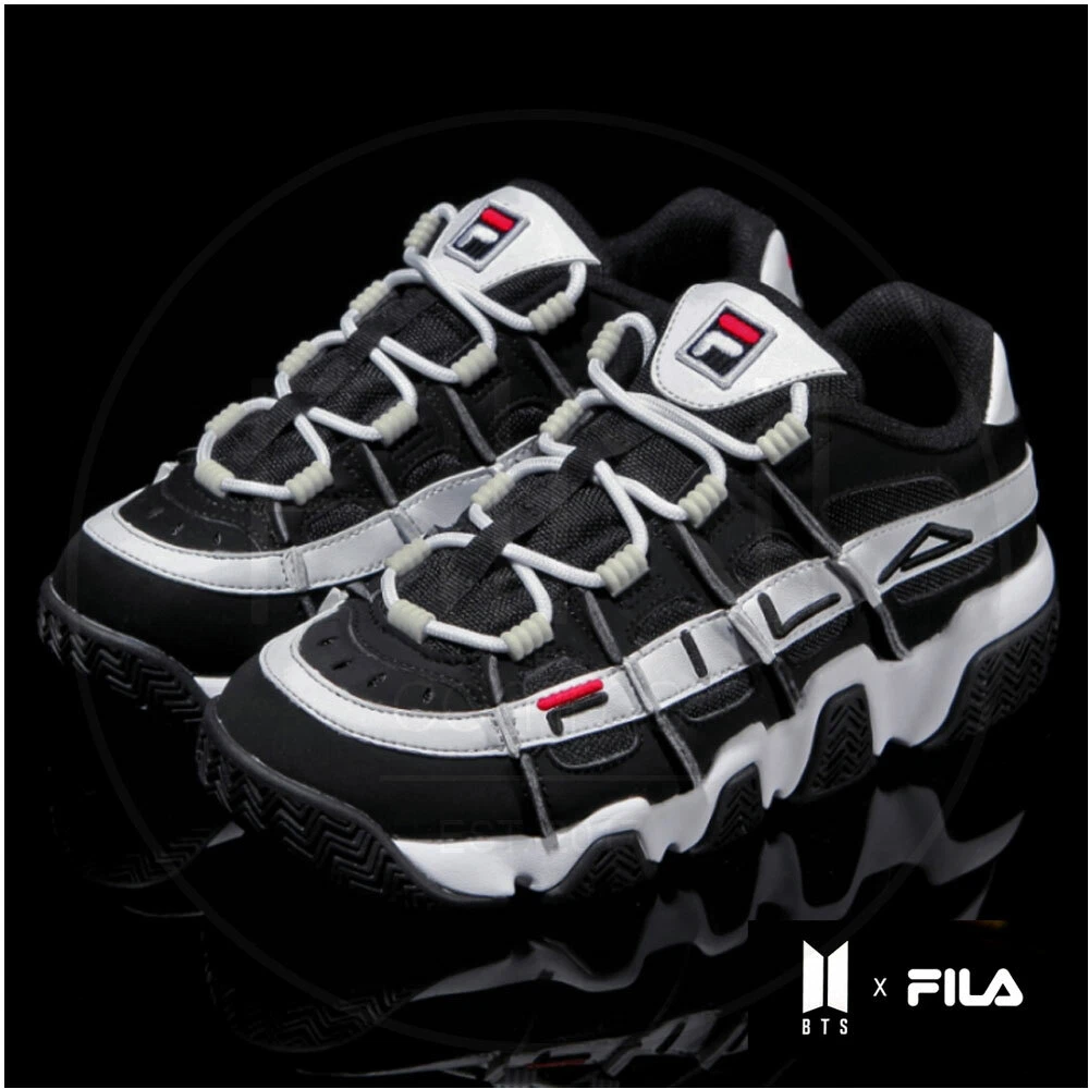 BTS FILA SUGA Shoes Barricade XT 97 FS1HTB1053X BWT Tracking Number