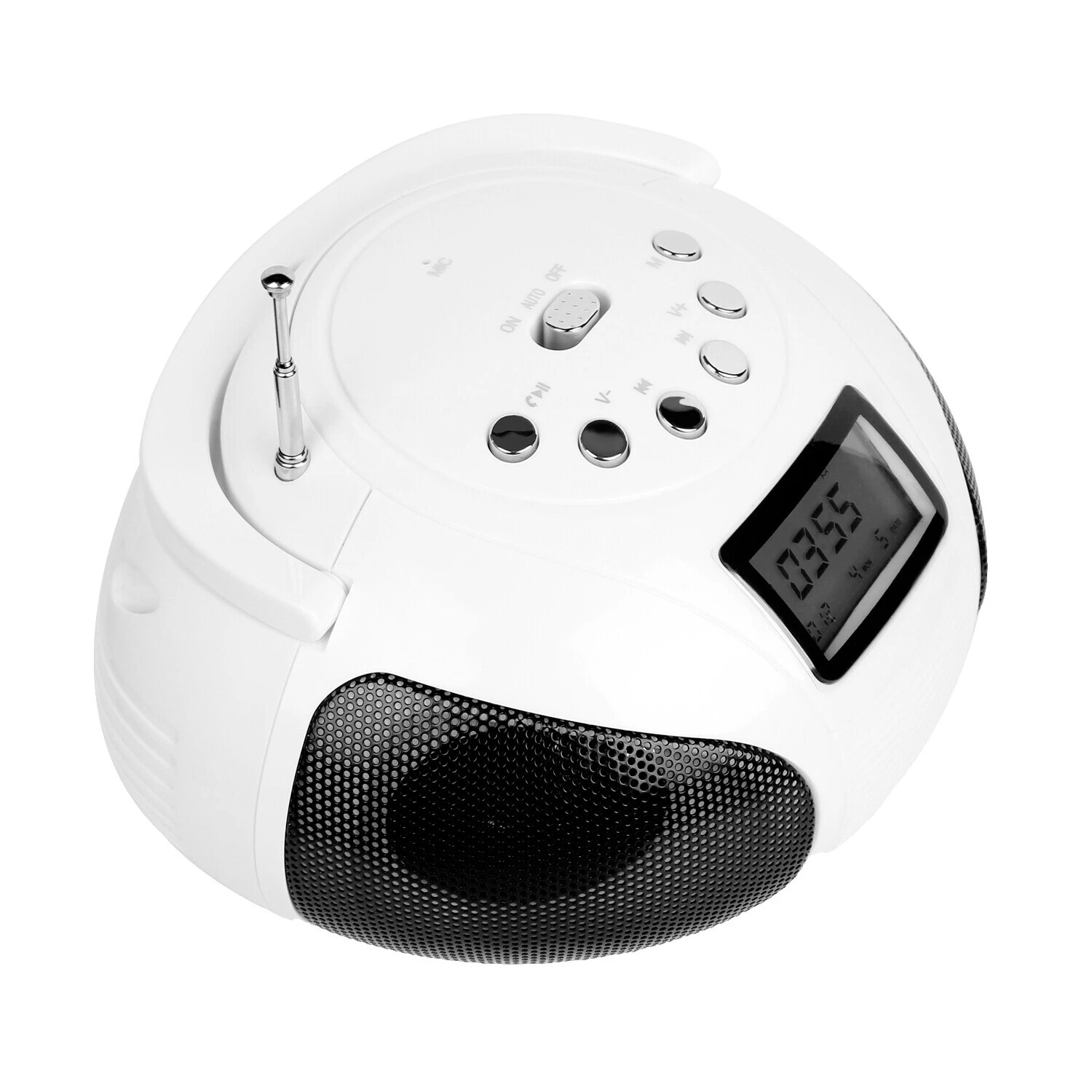 White Audio Player Docks & Mini Speakers