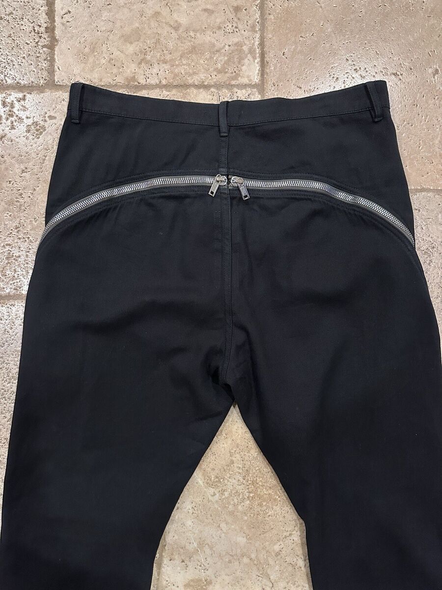 Rick Owens Fogachine SS22 Bolan Banana Black Zip Pants | eBay Rick Owens Fogachine SS22 Bolan Banana Black Zip Pants | eBay