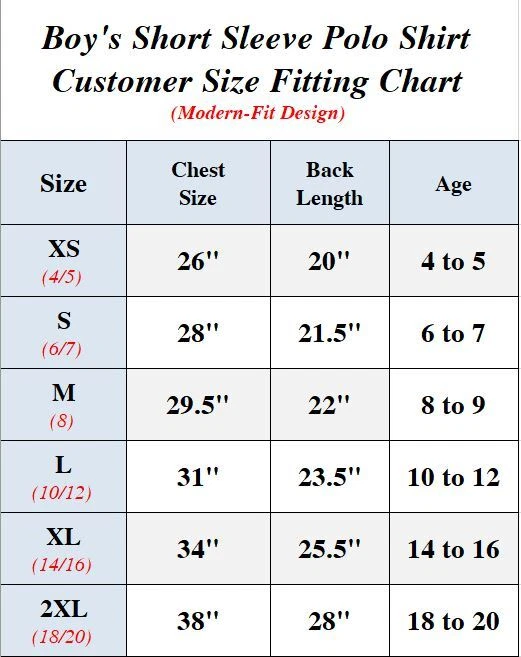 Paquete de 3 polos de piqué de manga corta de uniformes escolares para niños colores de verano (XS-2XL) Foto 2 de 4