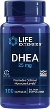 Life Extension DHEA 25 mg   Supplement for Ho...
